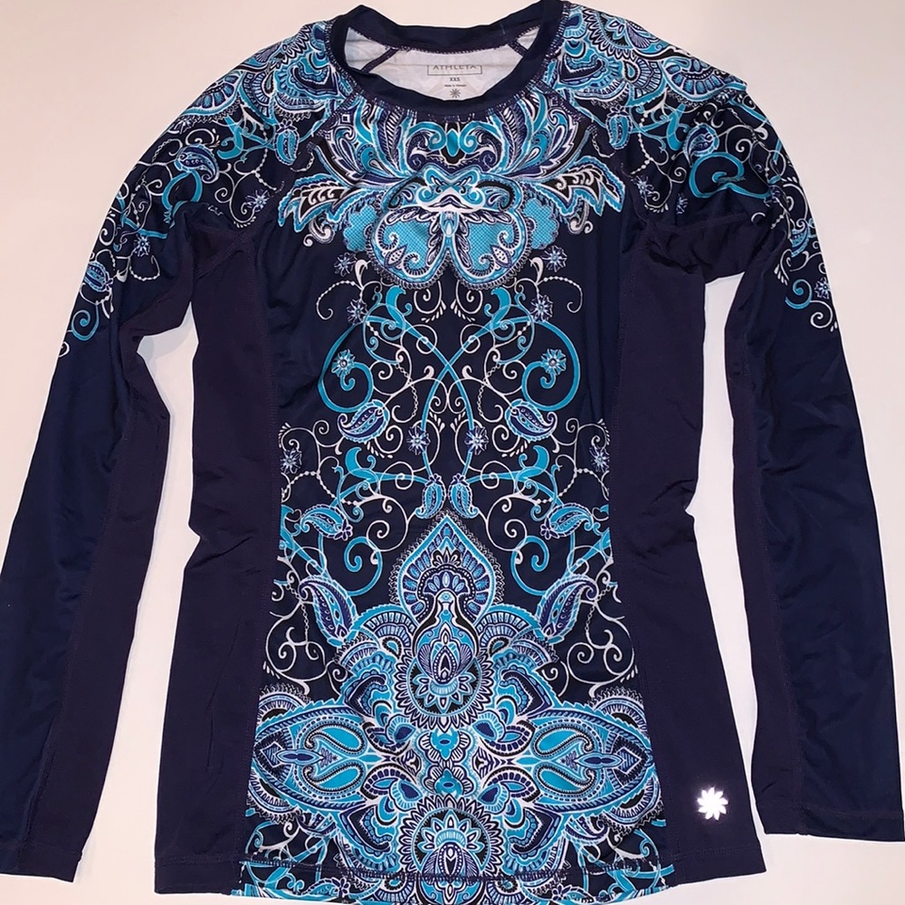 Athleta Long Sleeve Top xxs